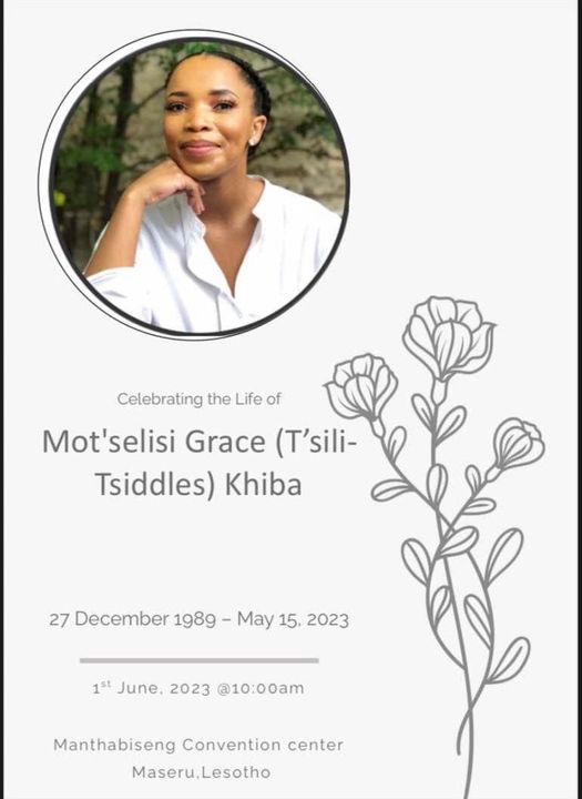 TS&#39;EBELETSO EA BOPHELO BA MOTS&#39;ELISI KHIBA E THOBILE LIPELO TSA BATSOALI BA HAE, HOLONG EA LIBOKA EA &#39;MANTHABISENG, MASERU